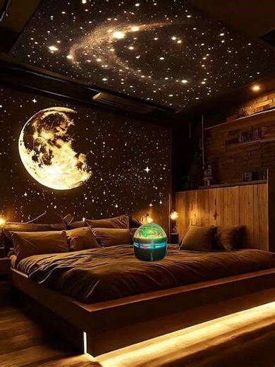 RGB Remote Control Aurora LED Mood Light, Suitable For Bedroom Galaxy Starry Sky Projector, Night Light Projector, Adult Room Decor Star Projector, Home Theater, Ceiling Use, Gift Decoration, Camping, Wedding Decor, Incredible Projection Lamp Gift, Holiday Party, Home Decor, Christmas Gift, Bedroom Lighting Projector | SHEIN