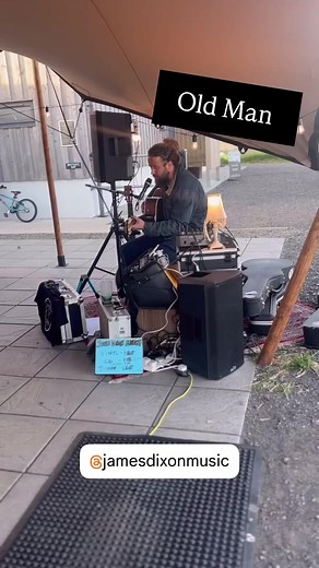 Neil Young's Old Man Performance at Anchor Barrows