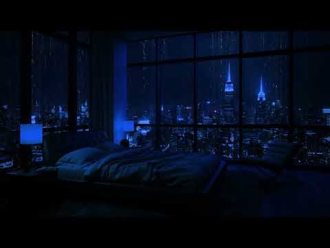 Rainy City Nights: Cozy Bedroom Ambience for Deep Relaxation 🌧️