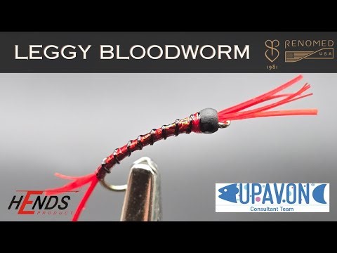 Fly Tying Tutorials The Leggy Bloodworm