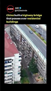 China Built a Highway ON TOP of These Apartments