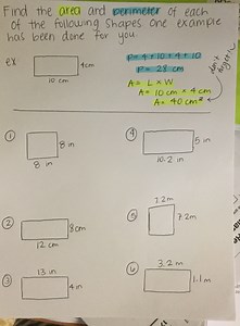 Perimeter/Area