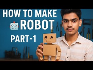 👉 "How to Make Robot Using Cardboard | DIY Robot Part 1 | Science Project for Students"