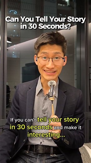 Ken Yap | Career Advice for Early Professionals on Instagram: "If you can’t tell your story in 30 seconds and make it interesting, you’re not ready to make a memorable impact. Here’s a simple 3-step structure to stand out in interviews: 1️⃣ Your past - where you started or your background. 2️⃣ What you did - the action or achievement that shows your value. 3️⃣ What you’re aiming for - tie it directly to the role you want. 👉 Comment what you want to hear about next, and share this with someone w