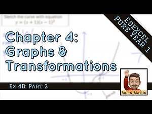 Graphs & Transformations 7 • Points of Intersections of Graphs pt.2 • P1 Ex4D • 🤖