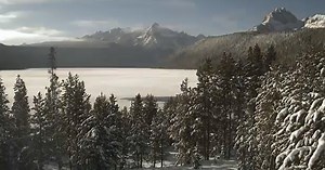 Watch Idaho's Redfish Lake Freeze In Seconds In This Cool Timelapse Video