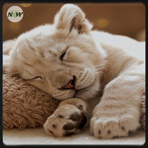 42K views · 3.3K reactions | Rare White Lion Cubs Born in Ukraine Mark a Breakthrough for Conservation—[Full story in cᴑmments] | Adorable Things | Facebook