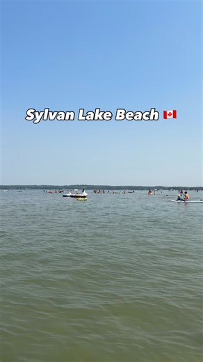 Sylvan Lake Beach  | Alberta Summer 2025 A perfect summer day at Sylvan Lake Beach — warm sun, blue water, and everyone enjoying the best of Alberta’s summer. ☀️️ #SylvanLake #Alberta #Canada #SummerVibes | Travel With Ali Ozan Karatas | Facebook