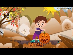 Italian Months Song | Kids Learn | Language Angels