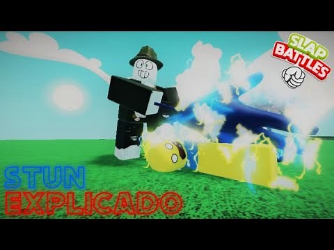 STUN (Explicando Gloves) | Slap Battles - Roblox