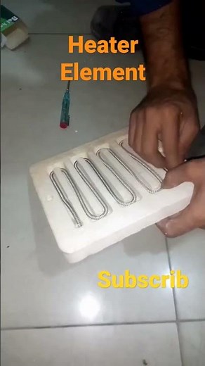 how to make heating element of heater #shorts #nichrome_wire#shorts #youtube_shorts #viralvideo