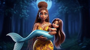 17K views · 576 reactions | She rescued a mermaid’s baby part 2 #mysteriousstory #mermaid #africanfolktale #NigerianStories #darkstories | Tee Story Time | Facebook