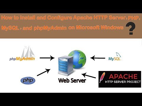 How to Install & Configure Apache HTTP Server, PHP,MySQL and phpMyAdmin on Microsoft Windows ? 🔥🔥🔥🔥🔥