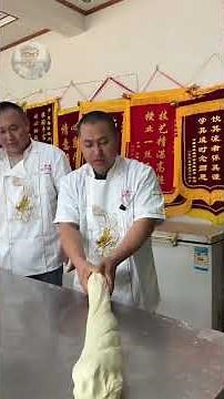 Beginner Learns Hand-Pulled Noodles Step by Step! 😮🍜