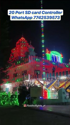 Pixel led lights decoration