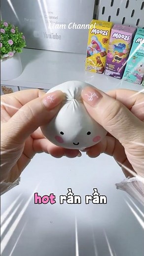 Làm Squishy Bánh Bao nhỏ/ DIY cute Squishy/ Liam Channel