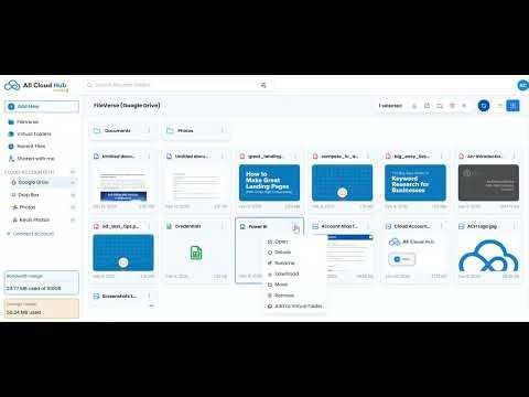 Manage Multiple Cloud Drives Easily with Virtual Folders (No File Moving Needed)