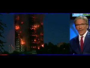 London High Rise On Fire, Grenfell Residential Tower Engulfed In Flames