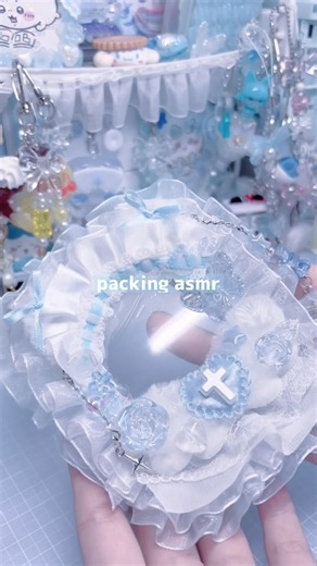 [Packing Video] When did you all find out about me? 🫣 #asmr #handmade #packingvideo #whipdeco #ph...
