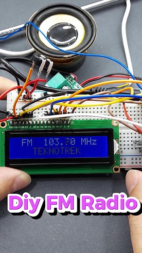 DIY FM Radio with Arduino and LCD - Build Your Own FM Receiver