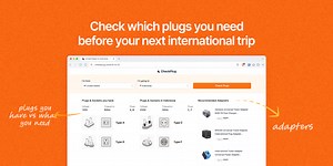CheckPlug: Quickly find the plugs you need for your next trip | Product Hunt