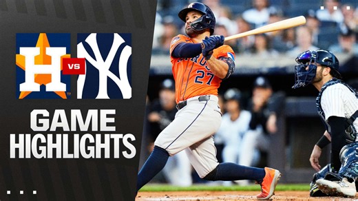 Astros vs. Yankees Highlights
