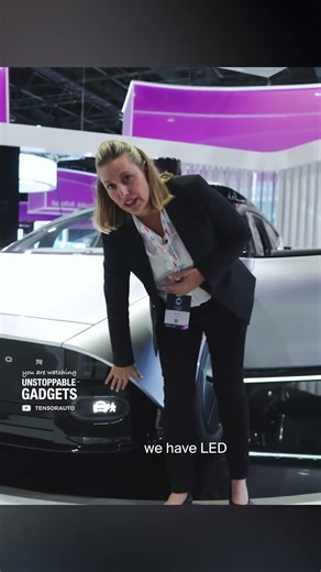 This car has a retractable steering wheel