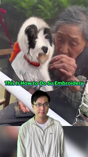 This Is How to Do Su Embroidery #chineseculture #learnchinese #embroidery #art #artwork #intangibleculturalheritage