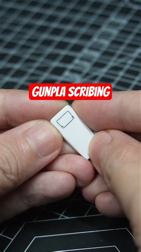 Gunpla Scribing and Panel lining #gundam #gunpla #tutorial #toys #robot