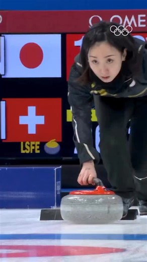 Precision at its finest! 🥌👏 #Olympics #MilanoCortina2026 #WinterOlympics #Curling | Olympics