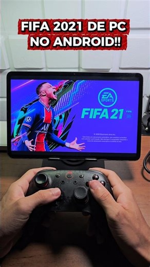 Play FIFA 2021 on PC for Android 😎 💥 #fifa21 #fifa #shorts