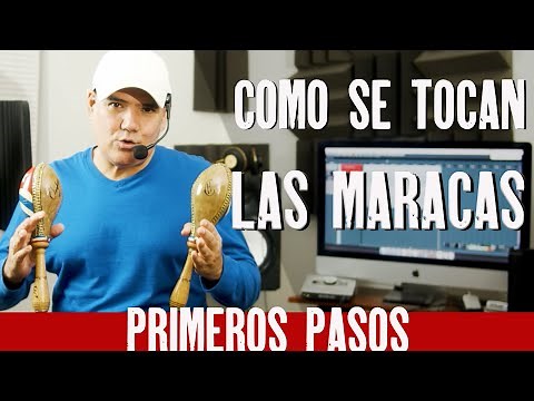 Como TOCAR LAS MARACAS ( APRENDE RAPIDO) Tutorial Como Se Tocan las Maracas en La SALSA Y EL SON