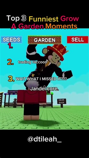 Top 3 Funniest Grow A Garden Moments