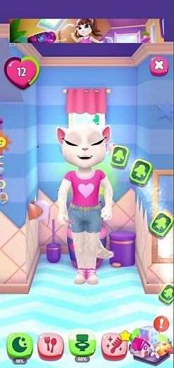 My Talking Angela 2 Poop Toilet 💩