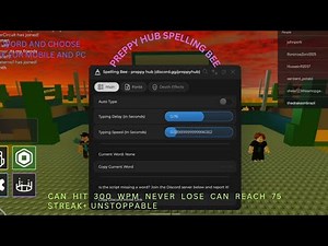 BEST SPELLING BEE SCRIPT PREPPY HUB CAN HIT 300 WPM WORKS FOR MOBILE AND PC PASTEBIN