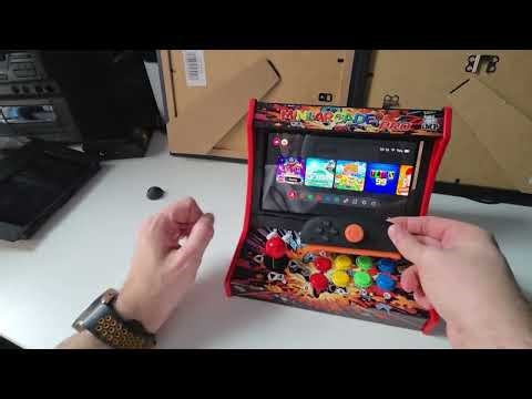 Mini Arcade Pro - Retro Game Cabinet for Nintendo Switch Review & Unboxing - 🔗Link In Bio #ad