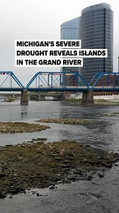 🔗: https://l.mlive.com/4dxkvf Michigan’s severe drought is revealing parts of the Grand River that haven’t been seen in decades. Some parts of Michigan haven’t had much rain this summer, and the severe drought ranking definitely shows in river levels. Low water levels also mean the amount of water flowing into the Great Lakes is very low right now. At a time of year when water levels drop due to more evaporation than precipitation, this will accelerate lowering Great Lakes water levels. (Joel B