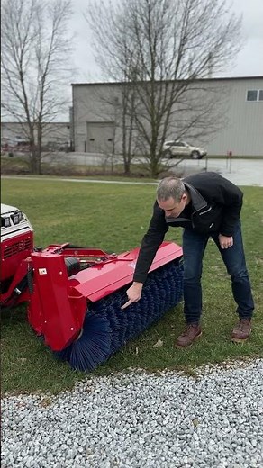 Gravel in the Grass? Put it Back in the Driveway with the Ventrac Broom