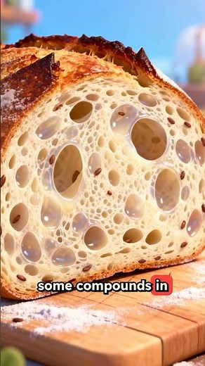 sourdough bread actually changes your digestion #sourdough #breadtok