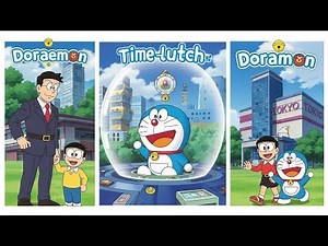 Doraemon and Nobita Time Gadget Adventure | Magical Anime Story for Kids