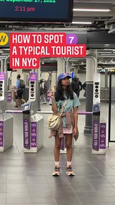 Here’s a handy guide on how to spot a tourist in NYC and the proper precautions to take. Featuring Pooja Tripathi. | Urbanist Ariel