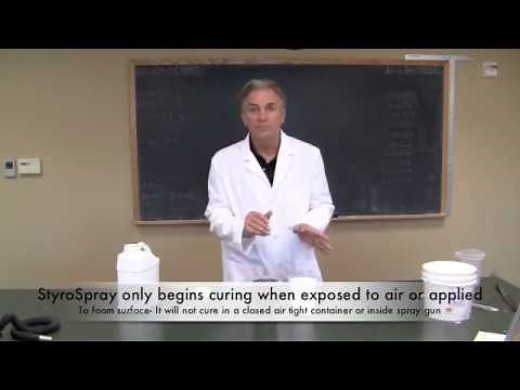 Styrospray Mixing & Application