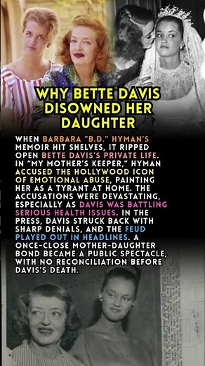 The Truth Behind Bette Davis’s Family Feud