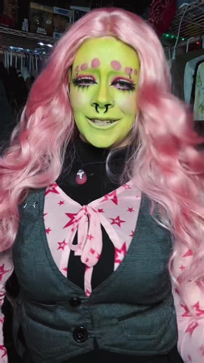 cunty alien invasion #creatures #creativemakeup #aliensighting #alienmakeup #makeupartists