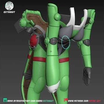 BGC Linna Hardsuit detailing for 3D Print