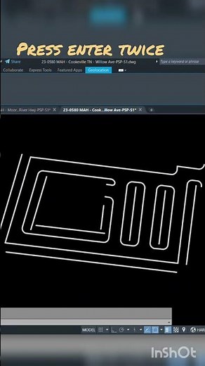 PEDIT Command in AutoCAD, make multiple lines and arcs to single 2d polyline #autocad