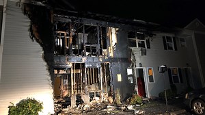 Fire destroys five townhouses in Chesapeake; fire ruled accidental