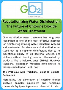 Revolutionizing Water Disinfection The Future of Chlorine Dioxide Water Treatment - SlideServe