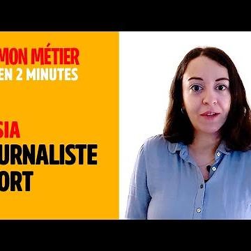 Journaliste de sport - Mon métier en 2 minutes / Spécial Semaine de la Presse
