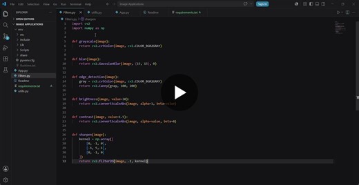 Streamlit OpenCV Image Preprocessing Application | Karthik Kemburu posted on the topic | LinkedIn